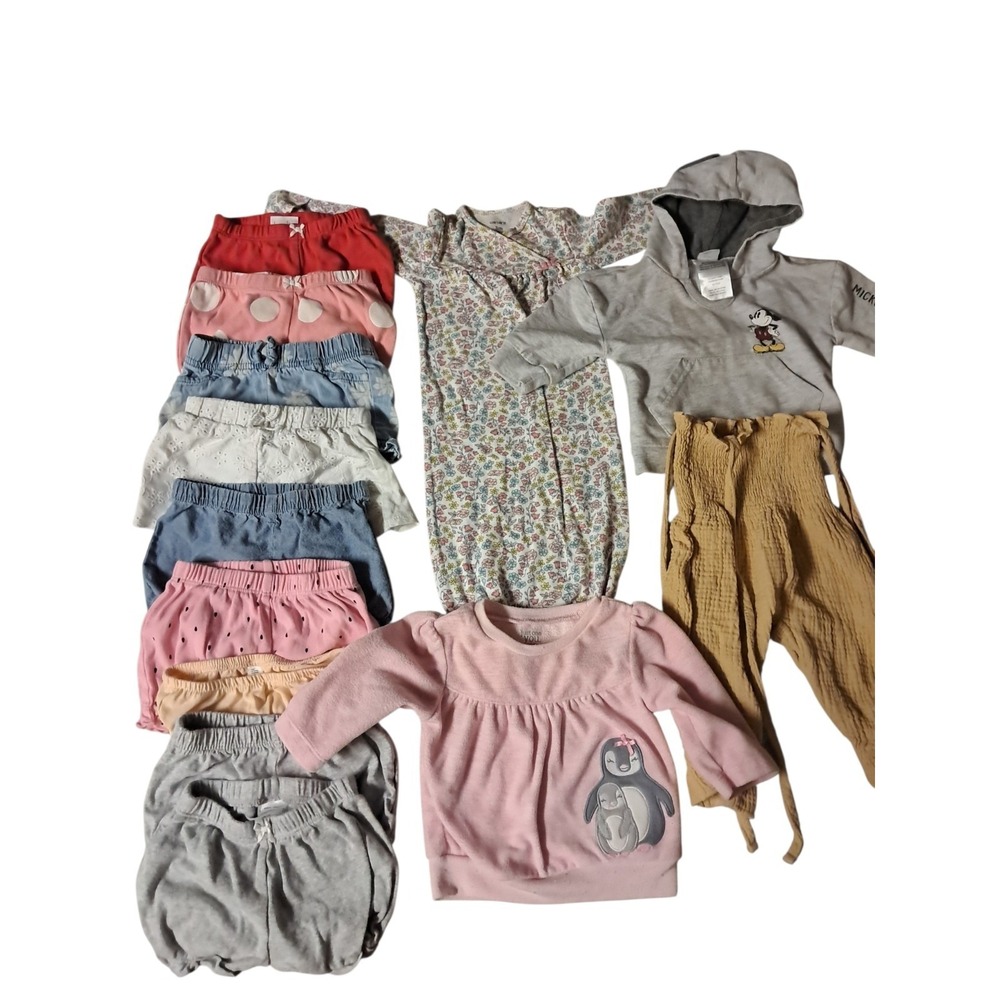3 Montb Baby Girl Lot.  13 Items